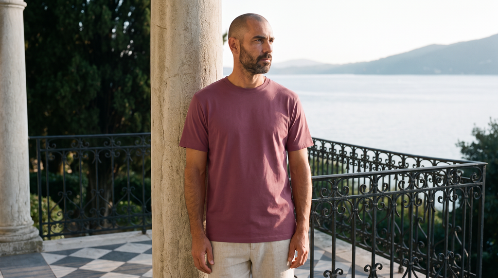 Mulberry - Round neck T-shirt