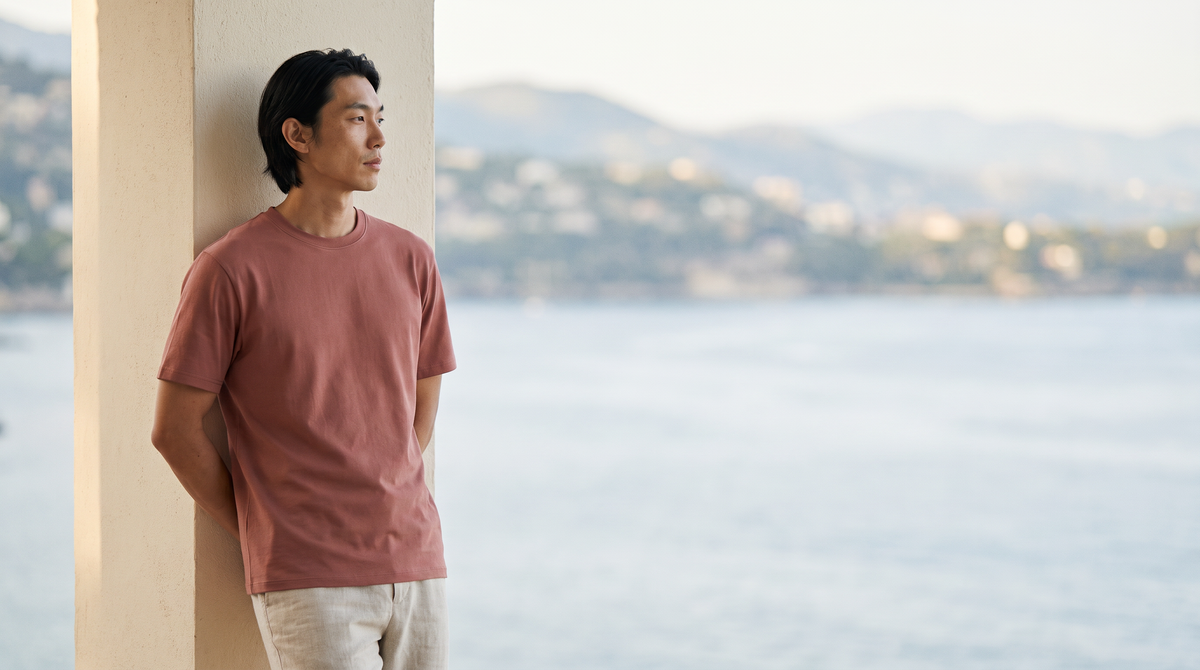 SlowBrown - Round neck T-shirt