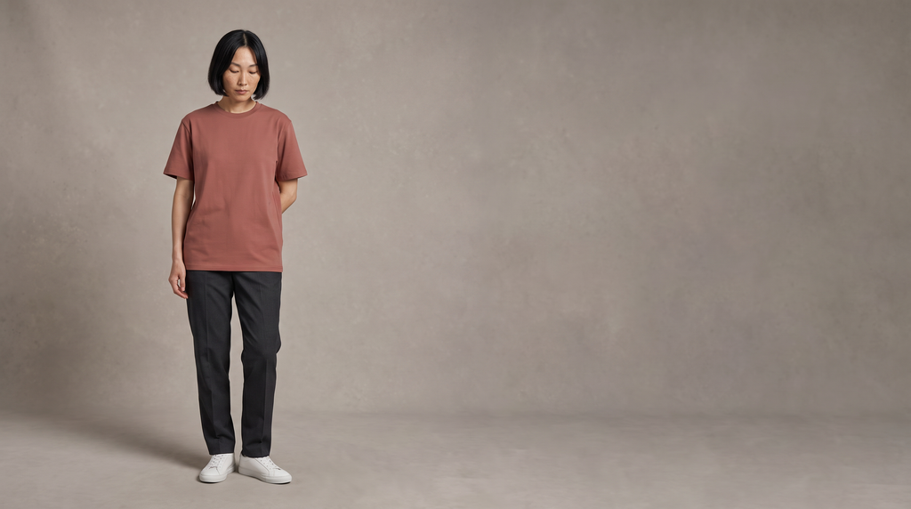 SlowBrown - Round neck T-shirt