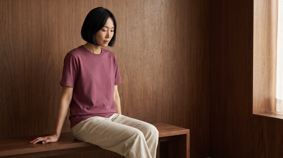 Mulberry - Round neck T-shirt
